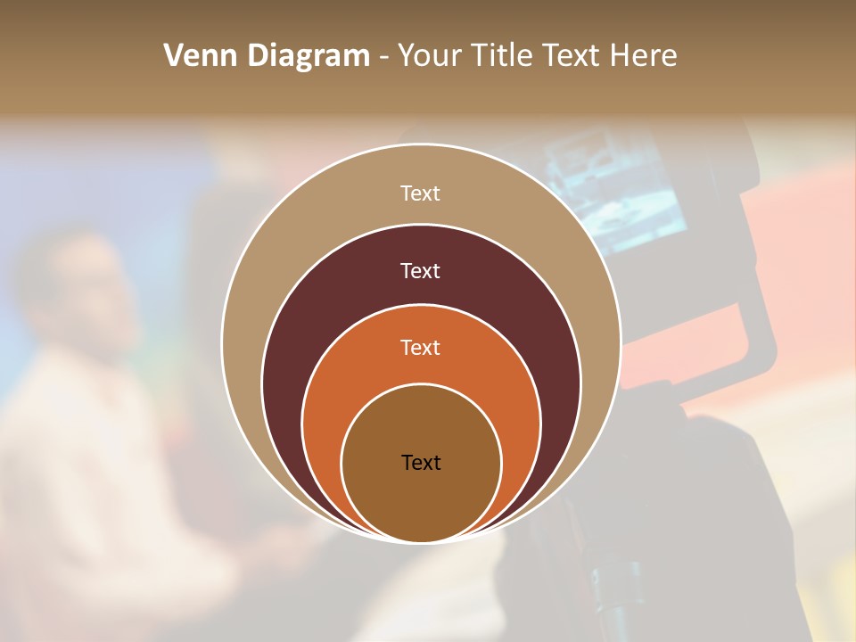 Screen Communication Talk PowerPoint Template