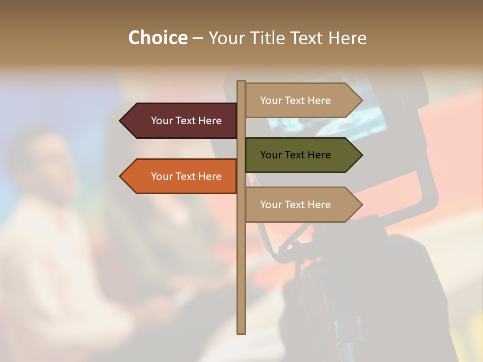 Screen Communication Talk PowerPoint Template