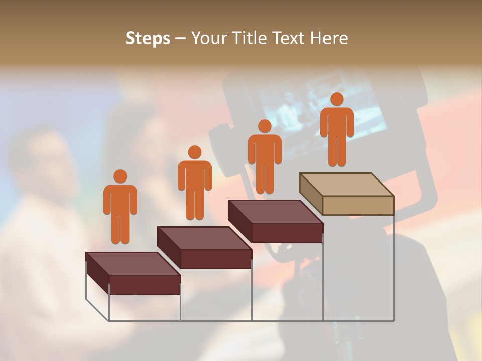 Screen Communication Talk PowerPoint Template
