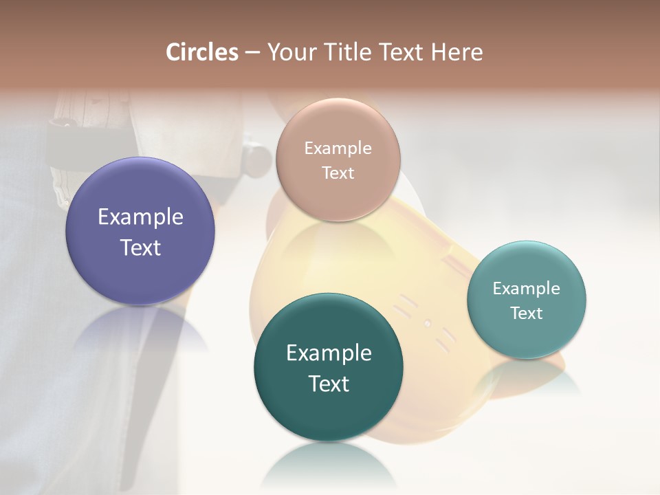 Human Yellow Contractor PowerPoint Template