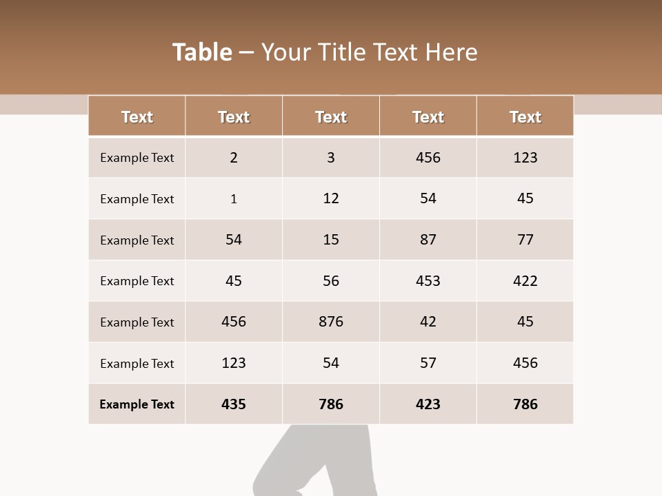 Company Office Human PowerPoint Template