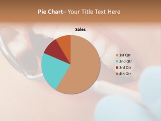 Dentist Saliva Examine PowerPoint Template