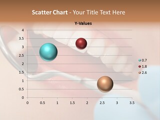 Dentist Saliva Examine PowerPoint Template