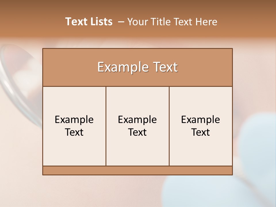 Dentist Saliva Examine PowerPoint Template