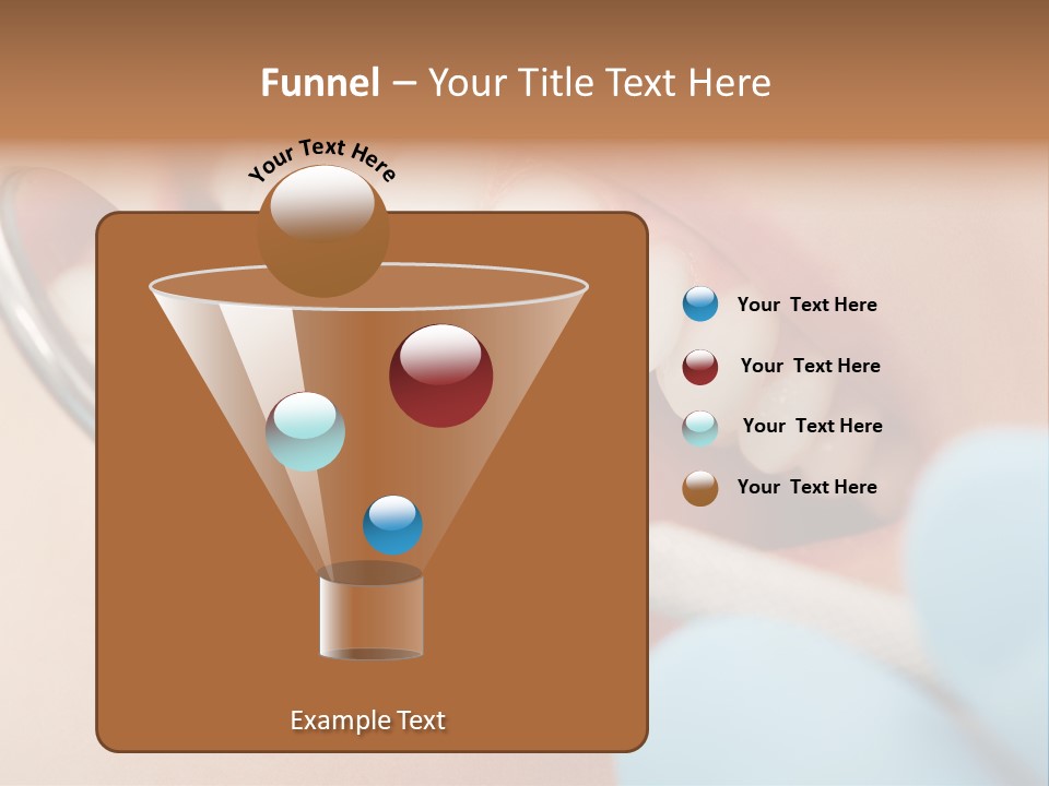 Dentist Saliva Examine PowerPoint Template