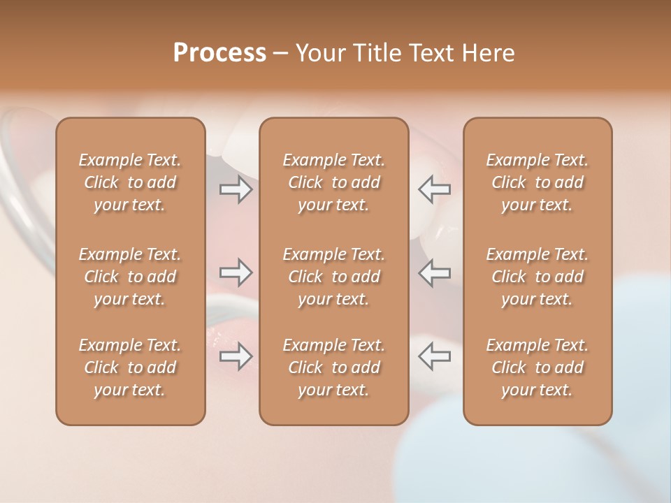 Dentist Saliva Examine PowerPoint Template