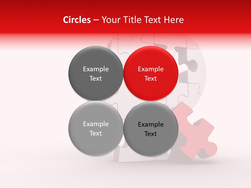 Ideas Jigsaw Concepts PowerPoint Template