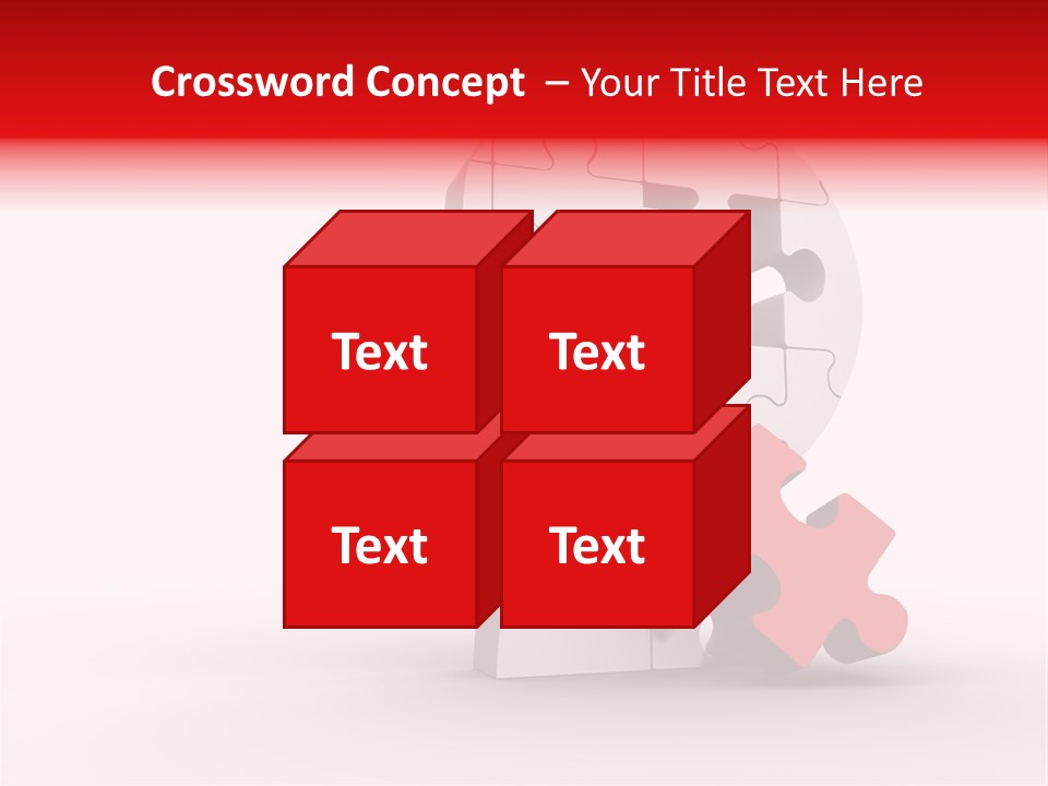 Ideas Jigsaw Concepts PowerPoint Template