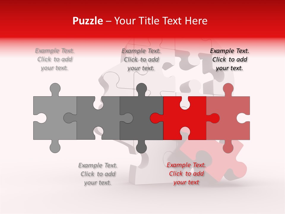 Ideas Jigsaw Concepts PowerPoint Template