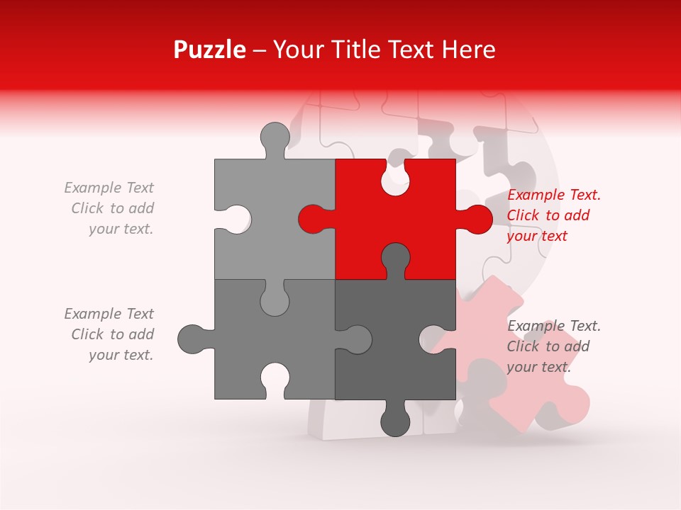 Ideas Jigsaw Concepts PowerPoint Template
