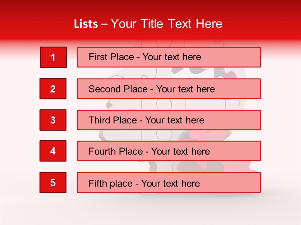 Ideas Jigsaw Concepts PowerPoint Template