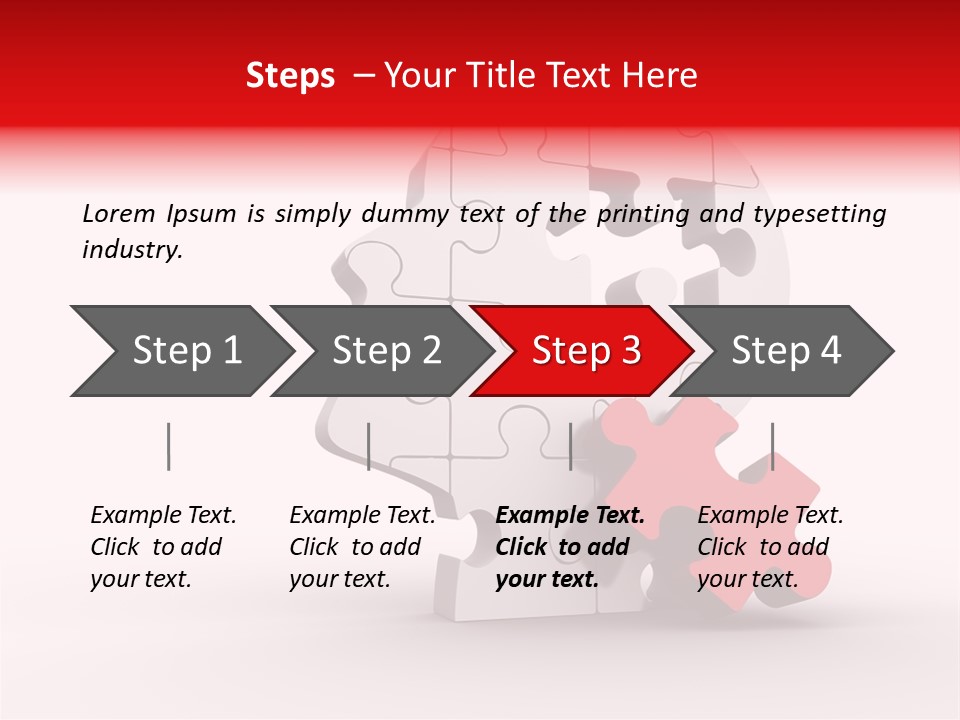 Ideas Jigsaw Concepts PowerPoint Template