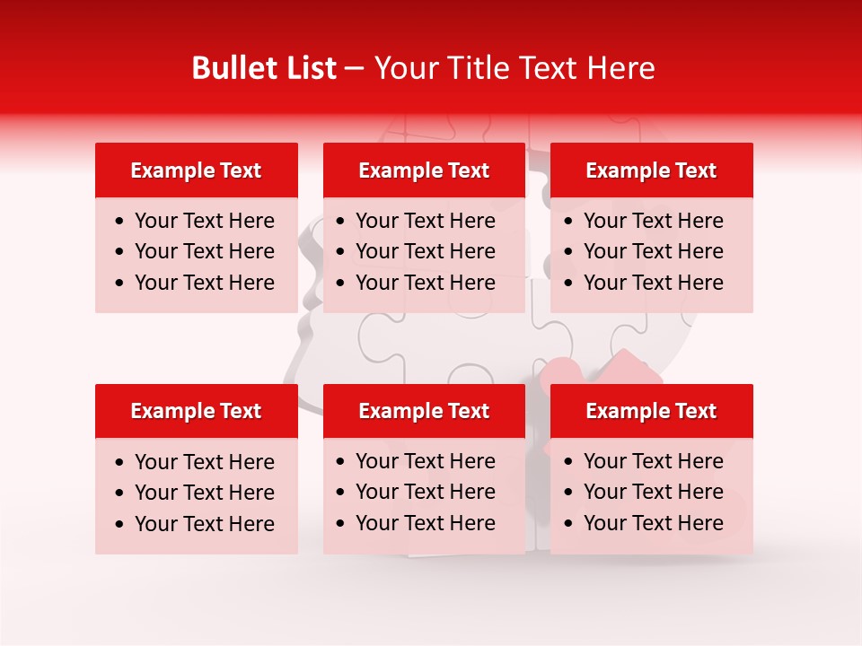 Ideas Jigsaw Concepts PowerPoint Template