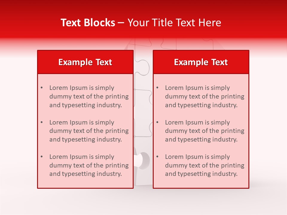 Ideas Jigsaw Concepts PowerPoint Template