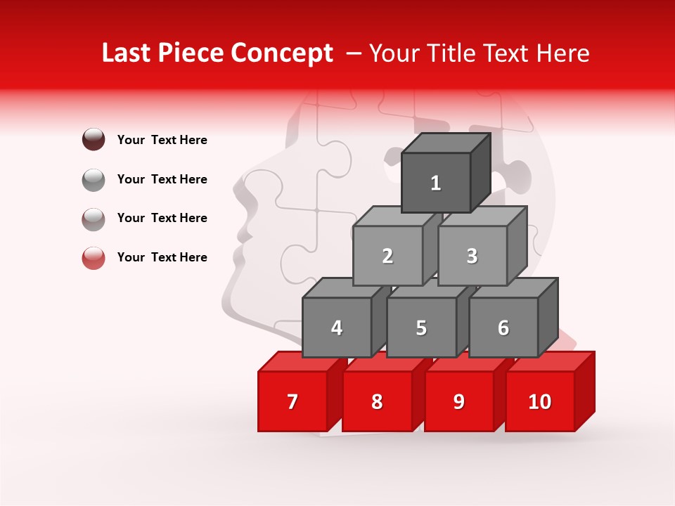Ideas Jigsaw Concepts PowerPoint Template