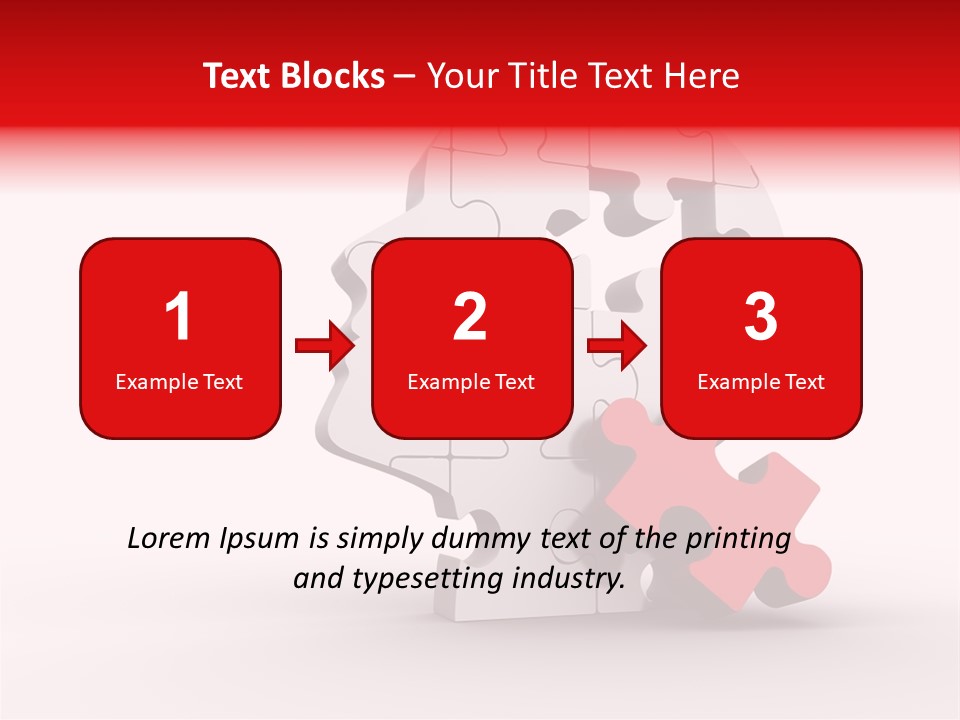 Ideas Jigsaw Concepts PowerPoint Template