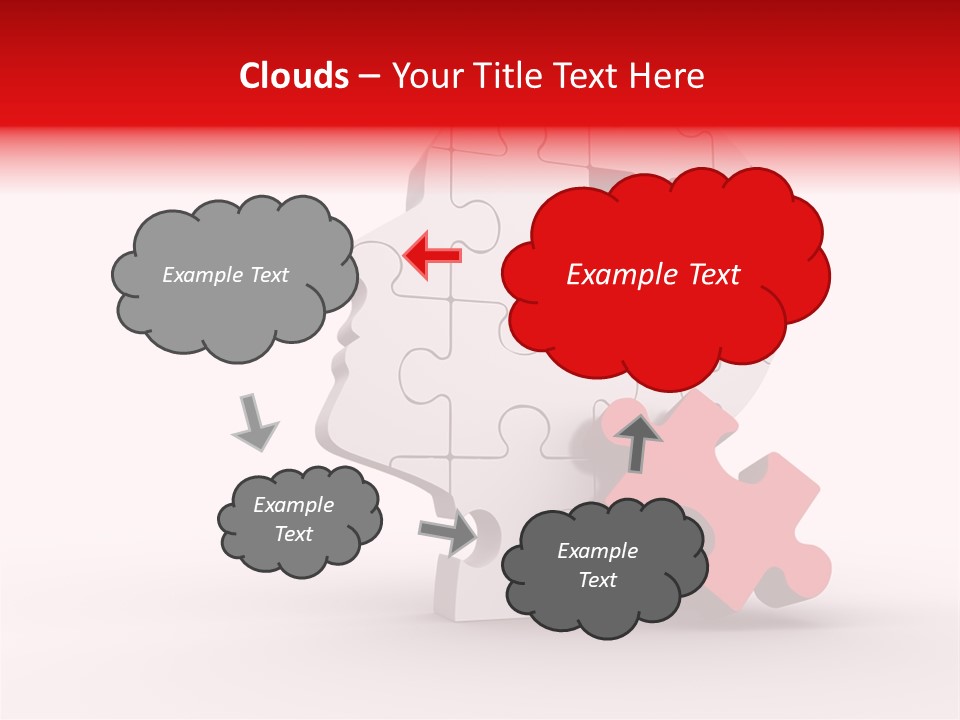 Ideas Jigsaw Concepts PowerPoint Template