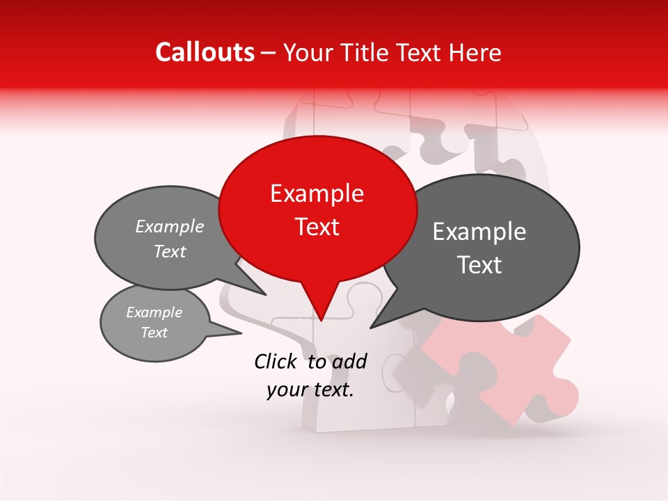 Ideas Jigsaw Concepts PowerPoint Template
