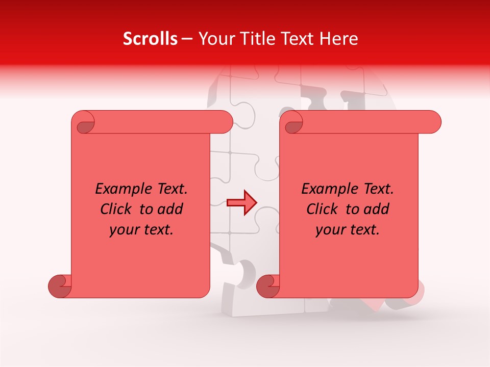 Ideas Jigsaw Concepts PowerPoint Template