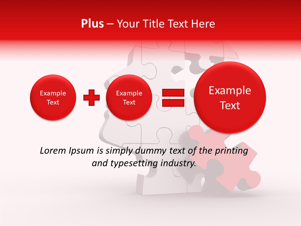 Ideas Jigsaw Concepts PowerPoint Template