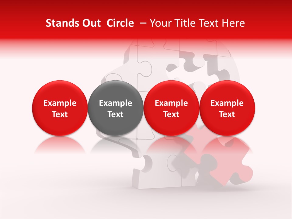 Ideas Jigsaw Concepts PowerPoint Template