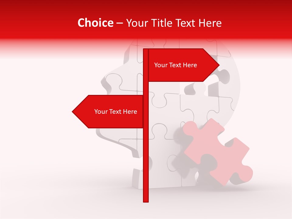 Ideas Jigsaw Concepts PowerPoint Template