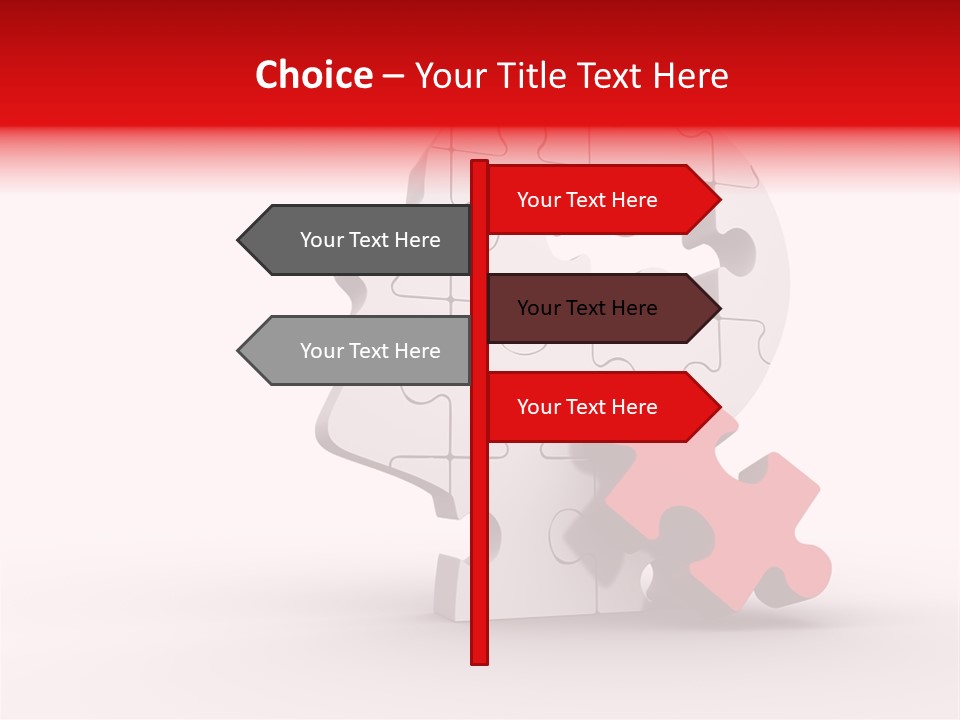 Ideas Jigsaw Concepts PowerPoint Template