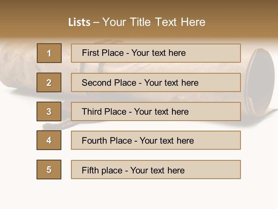 Background Isolated Object PowerPoint Template