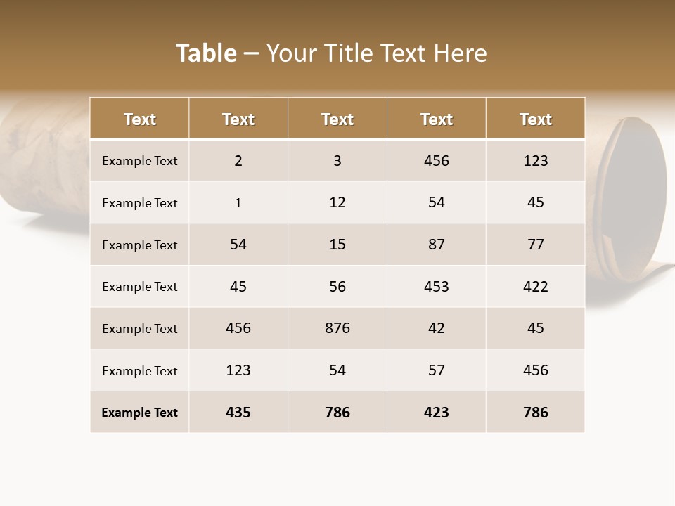Background Isolated Object PowerPoint Template