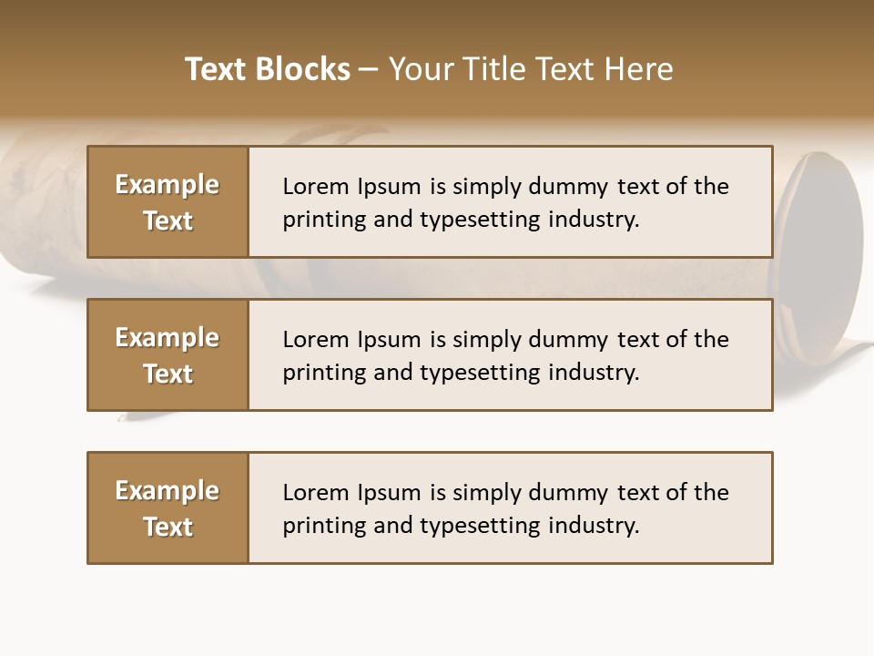 Background Isolated Object PowerPoint Template
