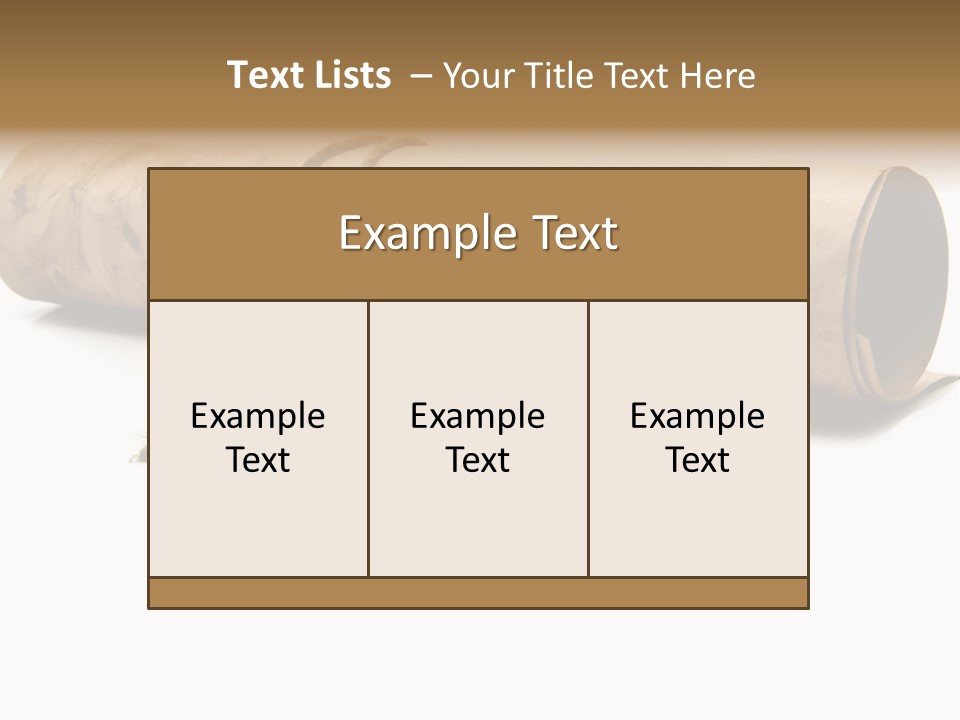 Background Isolated Object PowerPoint Template