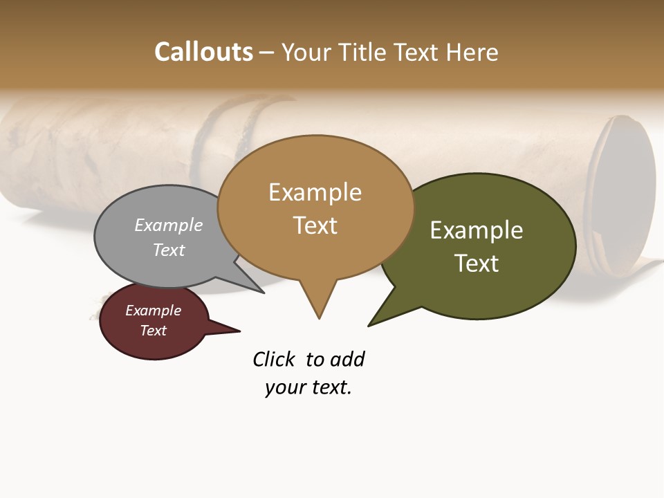 Background Isolated Object PowerPoint Template