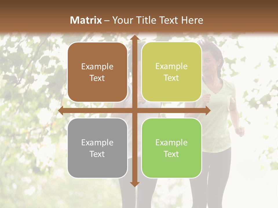 Body Adults Run PowerPoint Template