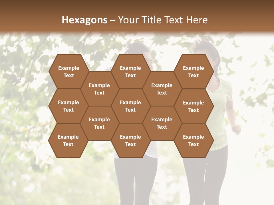 Body Adults Run PowerPoint Template