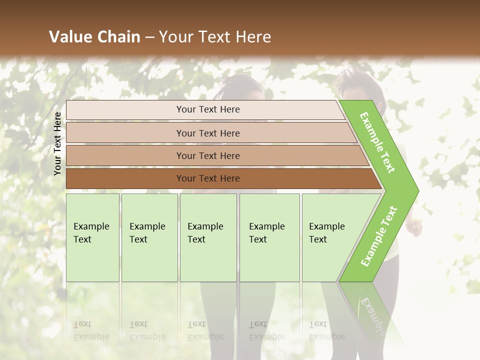 Body Adults Run PowerPoint Template