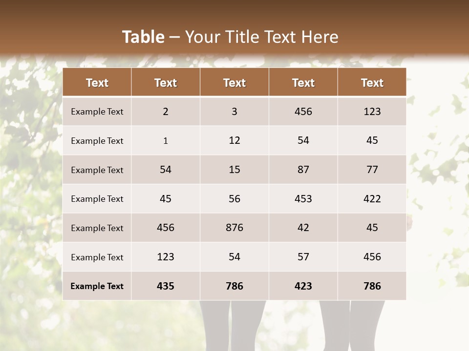 Body Adults Run PowerPoint Template