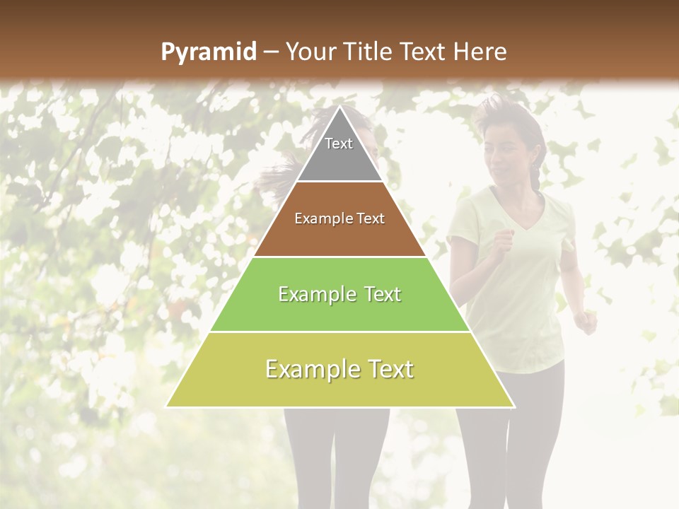 Body Adults Run PowerPoint Template