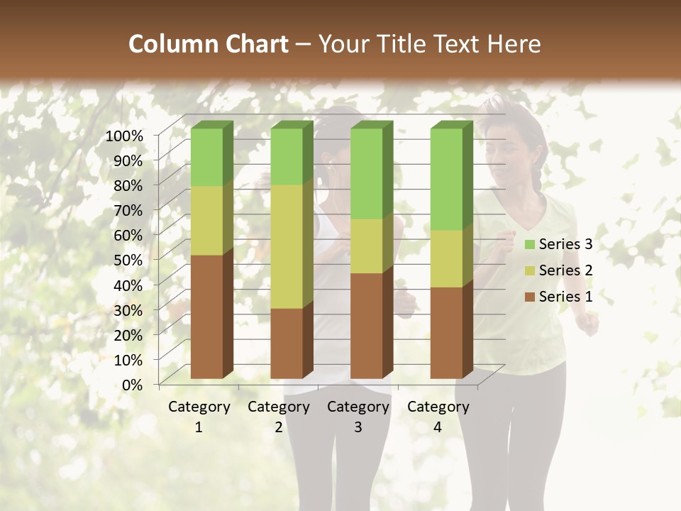 Body Adults Run PowerPoint Template