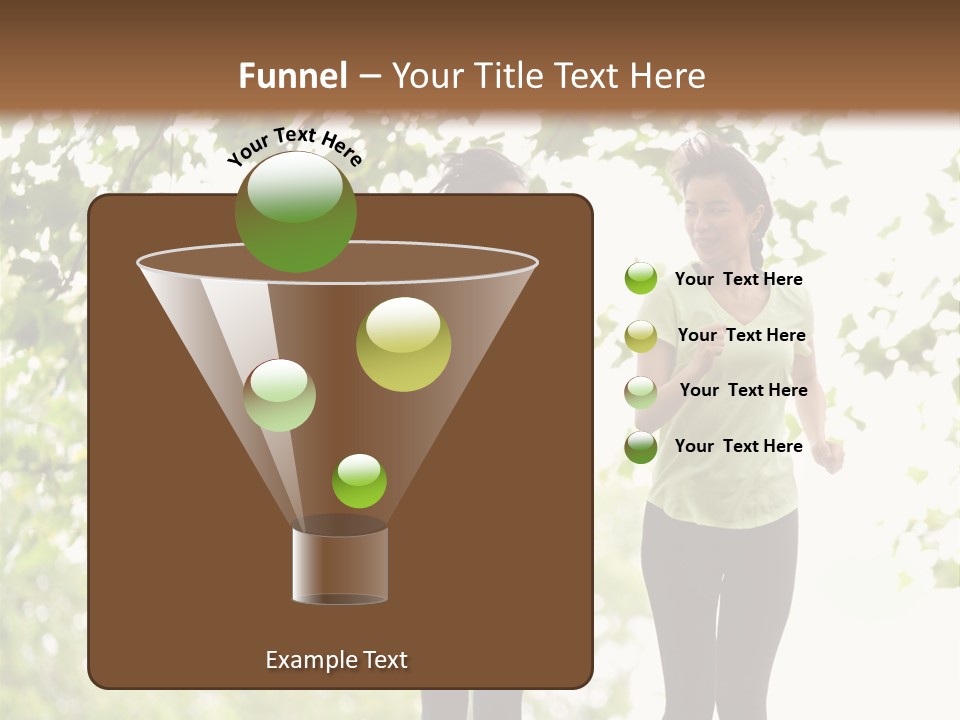 Body Adults Run PowerPoint Template