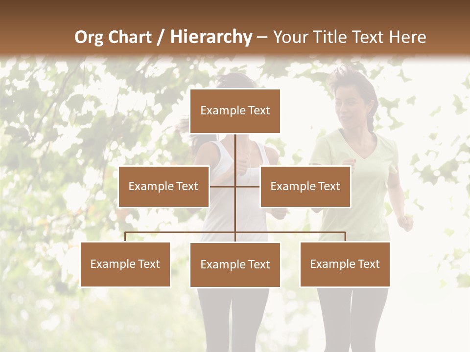 Body Adults Run PowerPoint Template