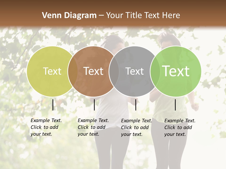 Body Adults Run PowerPoint Template