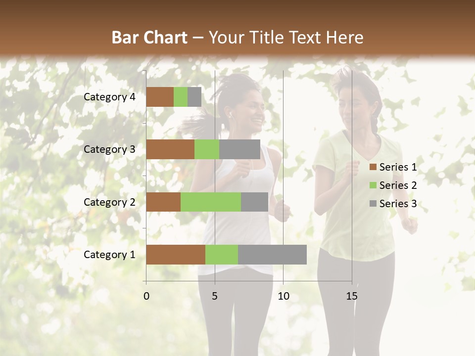 Body Adults Run PowerPoint Template
