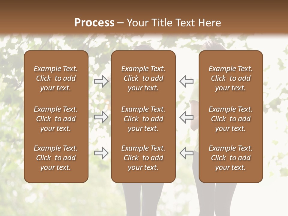 Body Adults Run PowerPoint Template