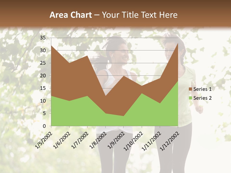 Body Adults Run PowerPoint Template