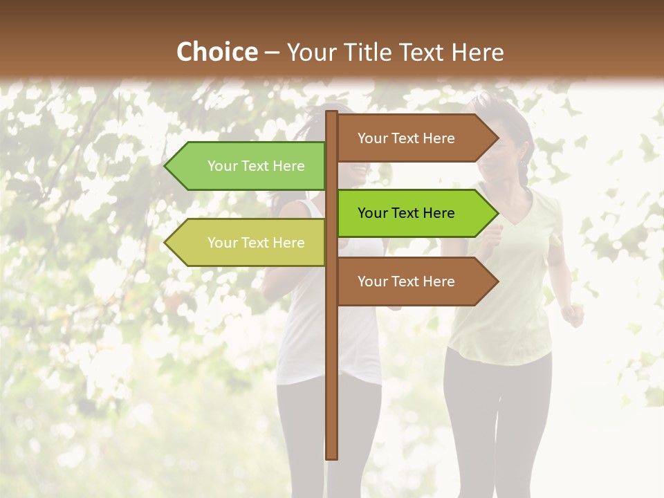 Body Adults Run PowerPoint Template