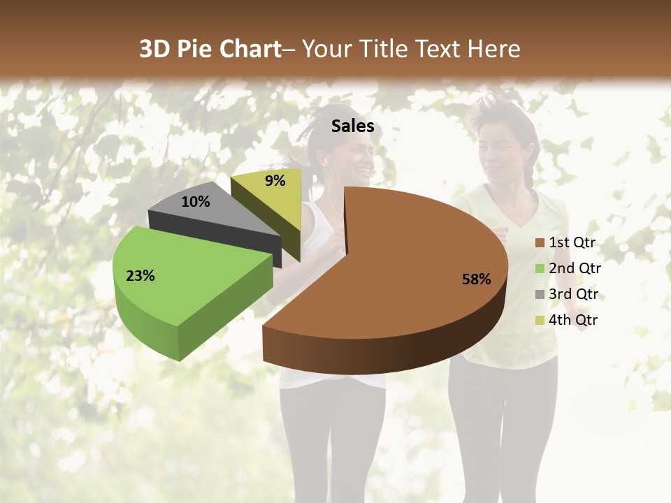 Body Adults Run PowerPoint Template