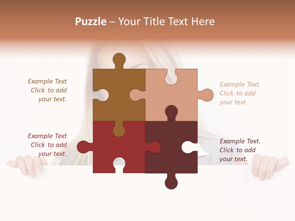 People White Isolated PowerPoint Template