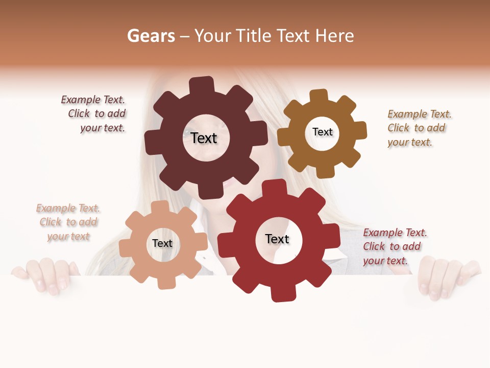 People White Isolated PowerPoint Template