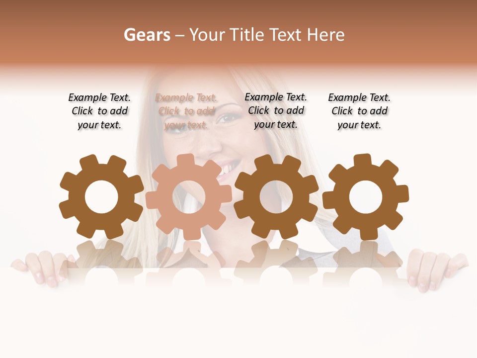 People White Isolated PowerPoint Template