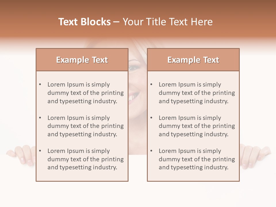 People White Isolated PowerPoint Template